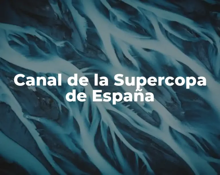 Canal de la Supercopa de España