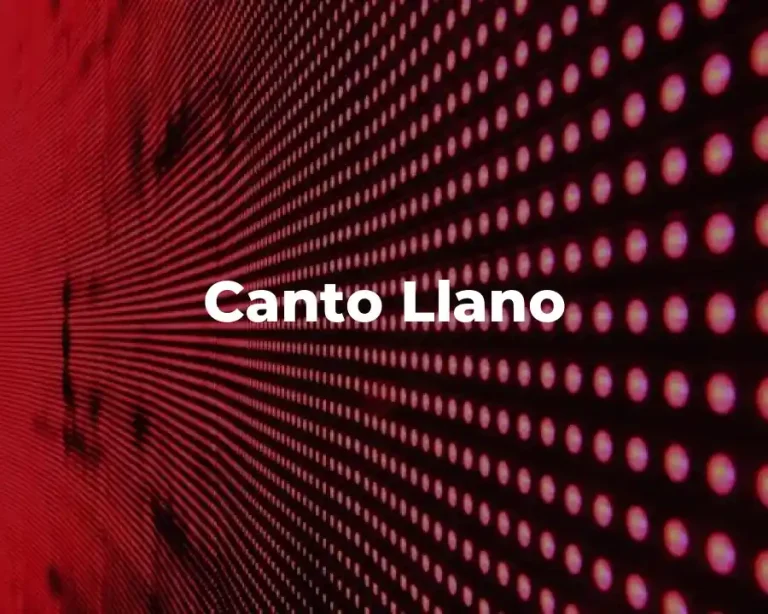 Canto Llano