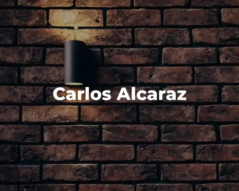 Carlos Alcaraz