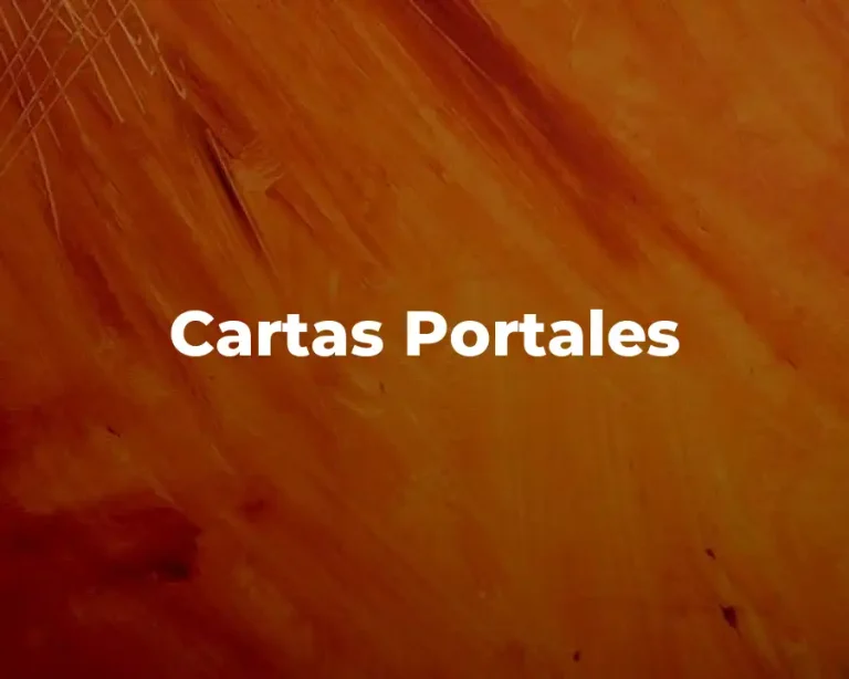 Cartas Portales