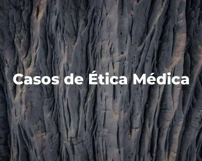 Casos de Ética Médica