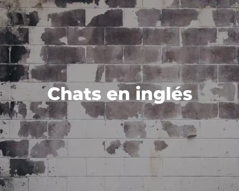 Chats en inglés