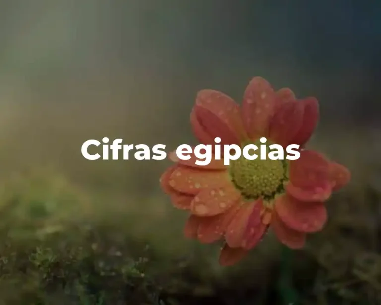 Cifras egipcias