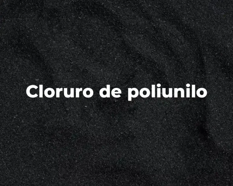 Cloruro de poliunilo