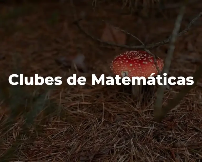 Clubes de Matemáticas