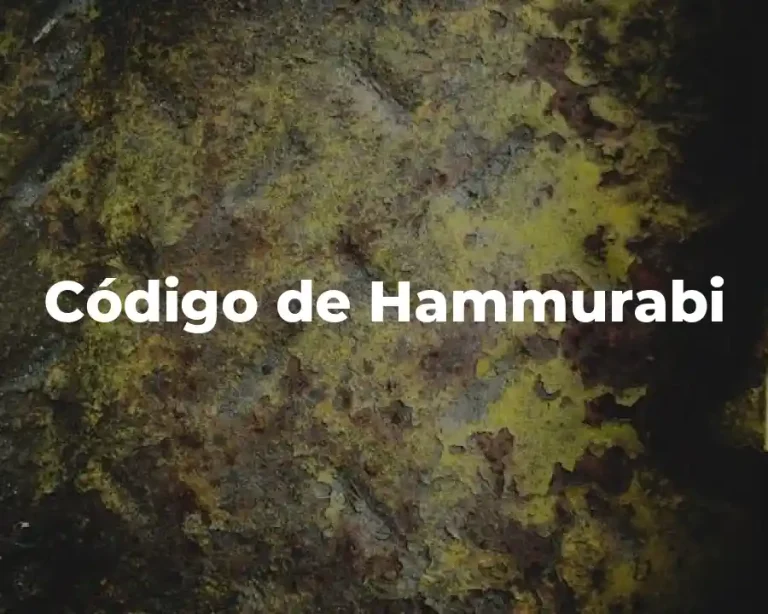 Código de Hammurabi