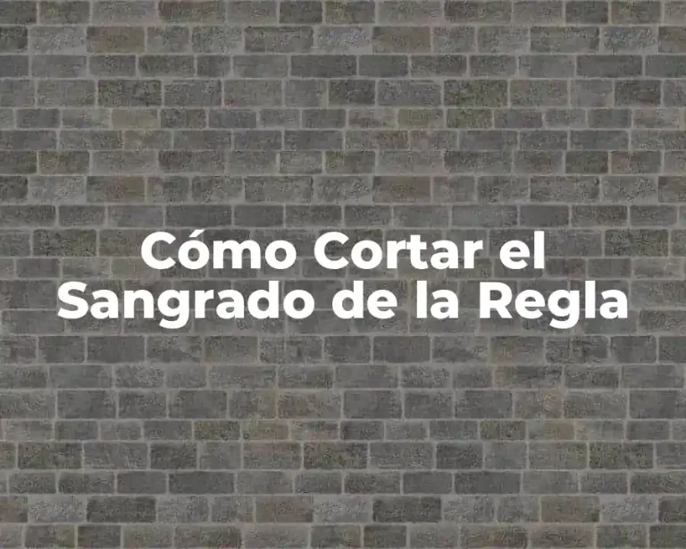 Cómo Cortar el Sangrado de la Regla