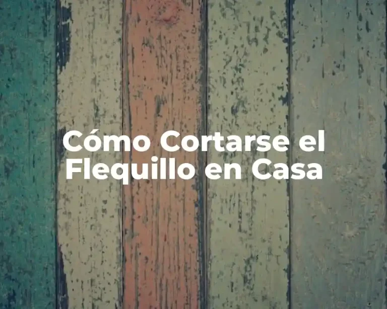 Cómo Cortarse el Flequillo en Casa