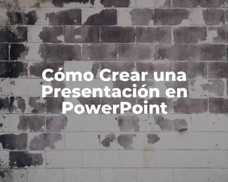 Cómo Crear una Presentación en PowerPoint