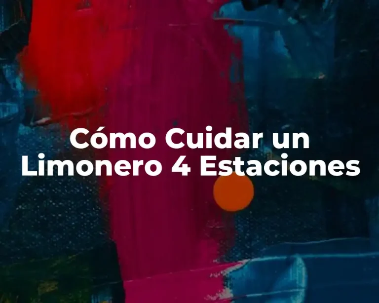 Cómo Cuidar un Limonero 4 Estaciones