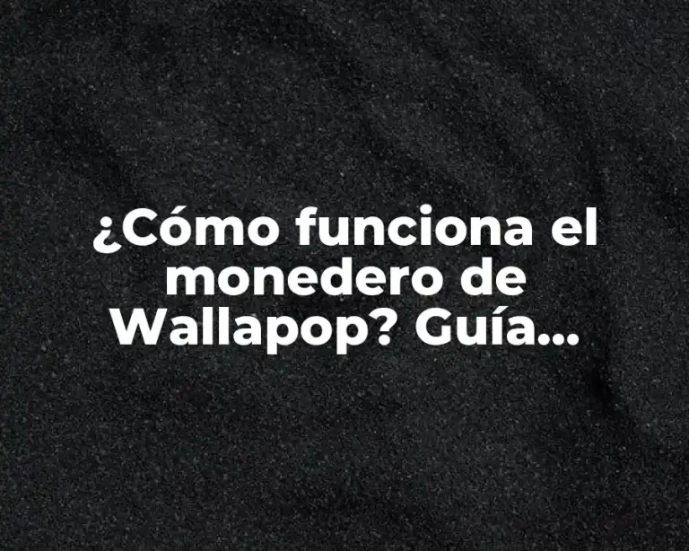 ¿Cómo funciona el monedero de Wallapop? Guía detallada y completa
