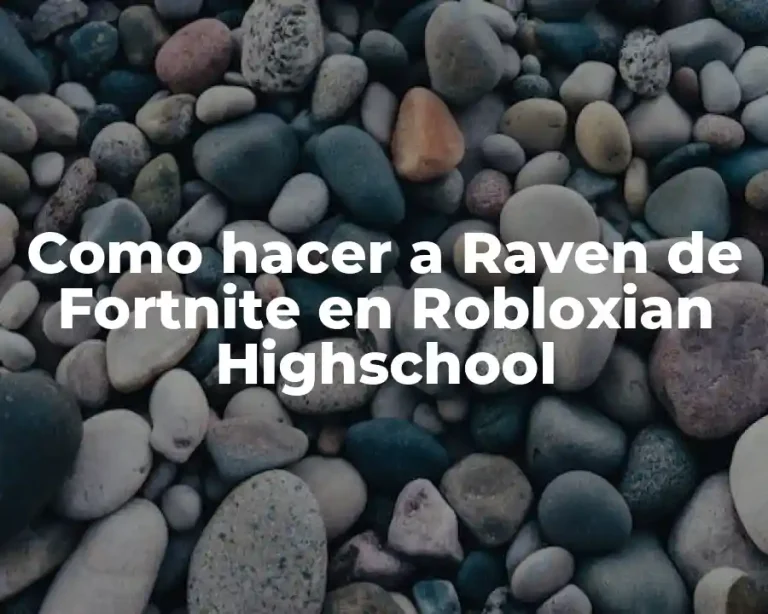 Como hacer a Raven de Fortnite en Robloxian Highschool