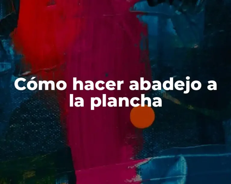 Cómo hacer abadejo a la plancha