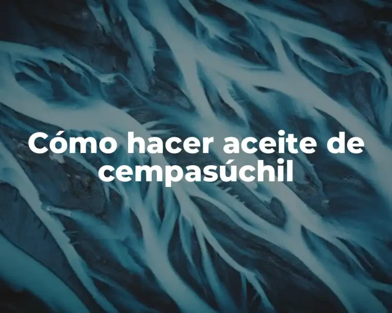 Cómo hacer aceite de cempasúchil