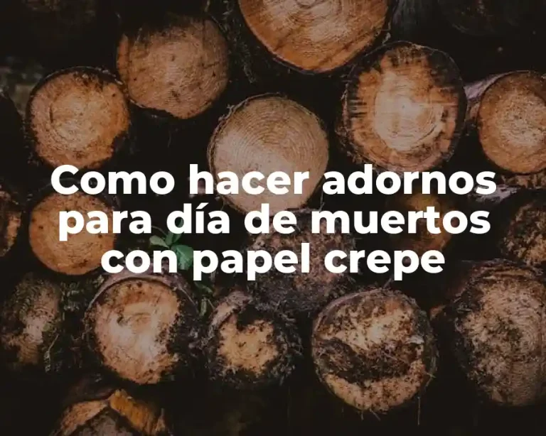 Como hacer adornos para día de muertos con papel crepe