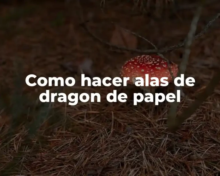 Como hacer alas de dragon de papel