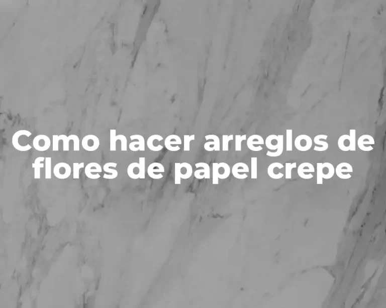Como hacer arreglos de flores de papel crepe