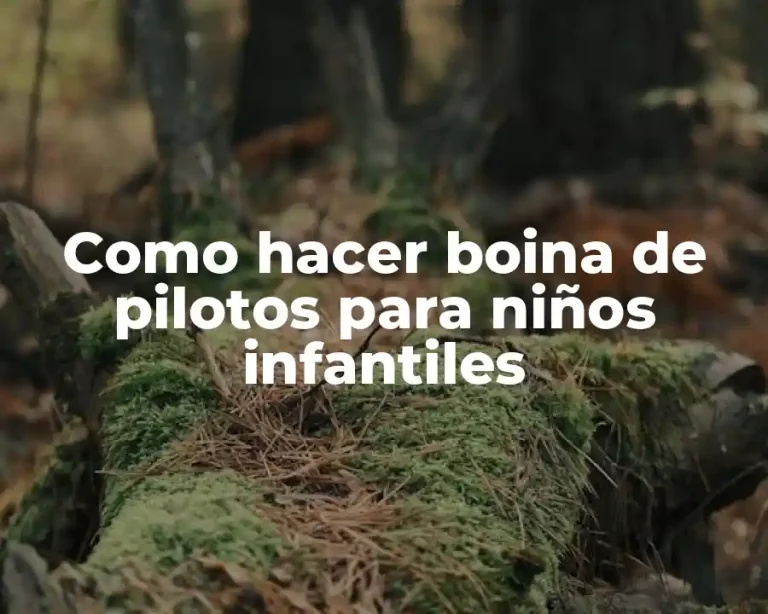 Como hacer boina de pilotos para niños infantiles