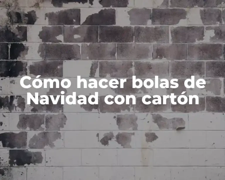 Cómo hacer bolas de Navidad con cartón
