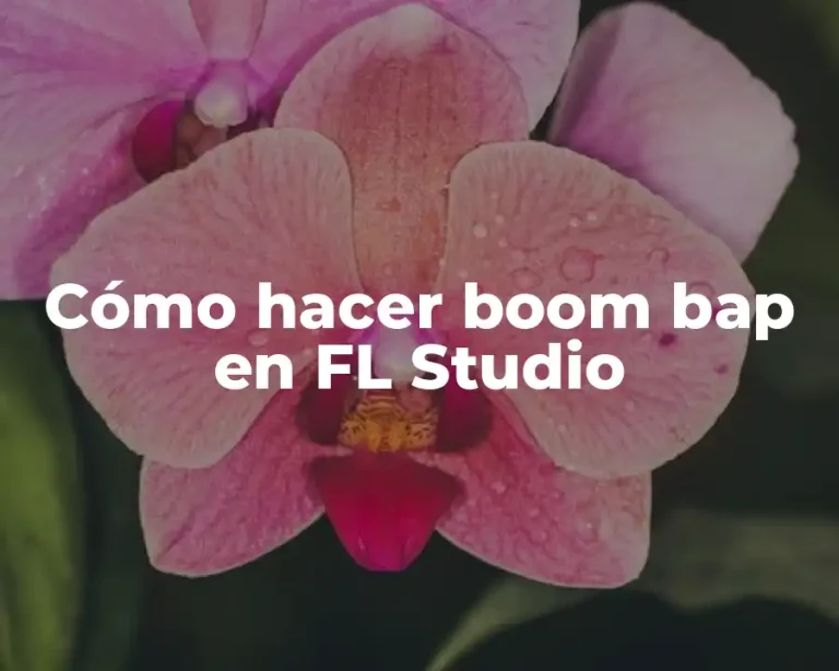 Cómo hacer boom bap en FL Studio