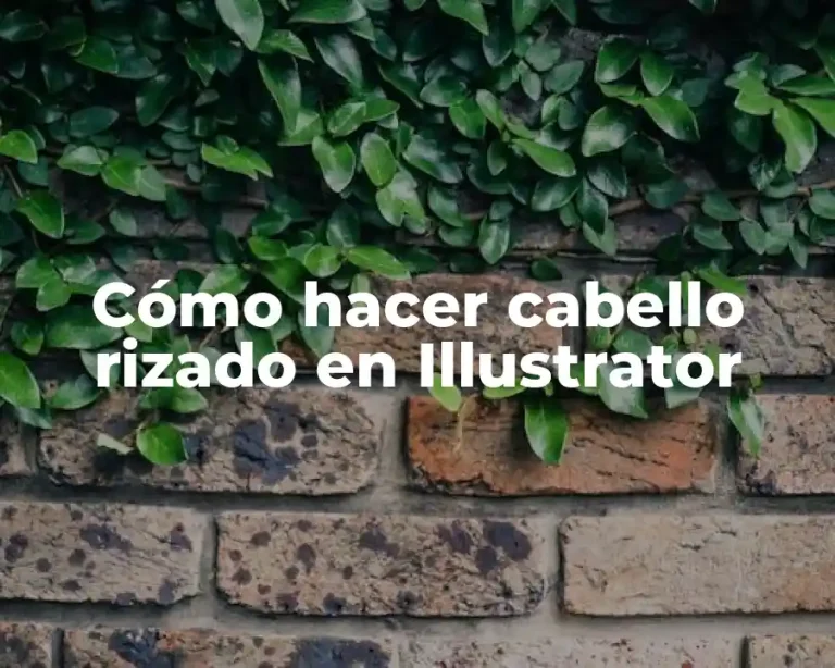 Cómo hacer cabello rizado en Illustrator