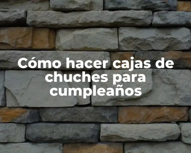 Cómo hacer cajas de chuches para cumpleaños