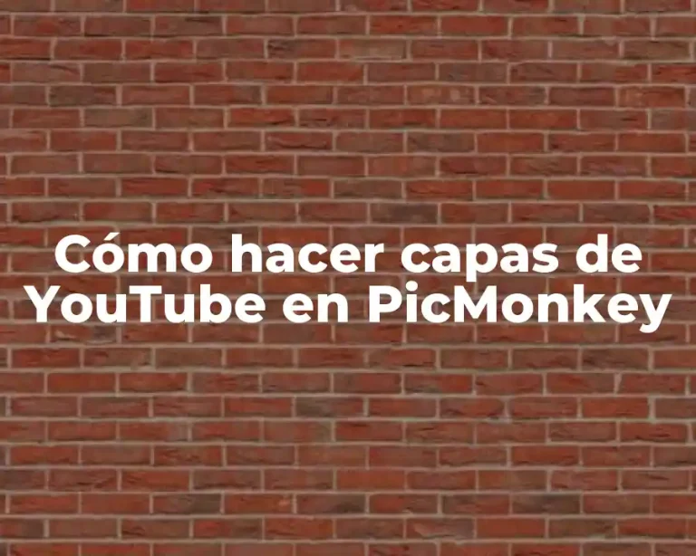Cómo hacer capas de YouTube en PicMonkey