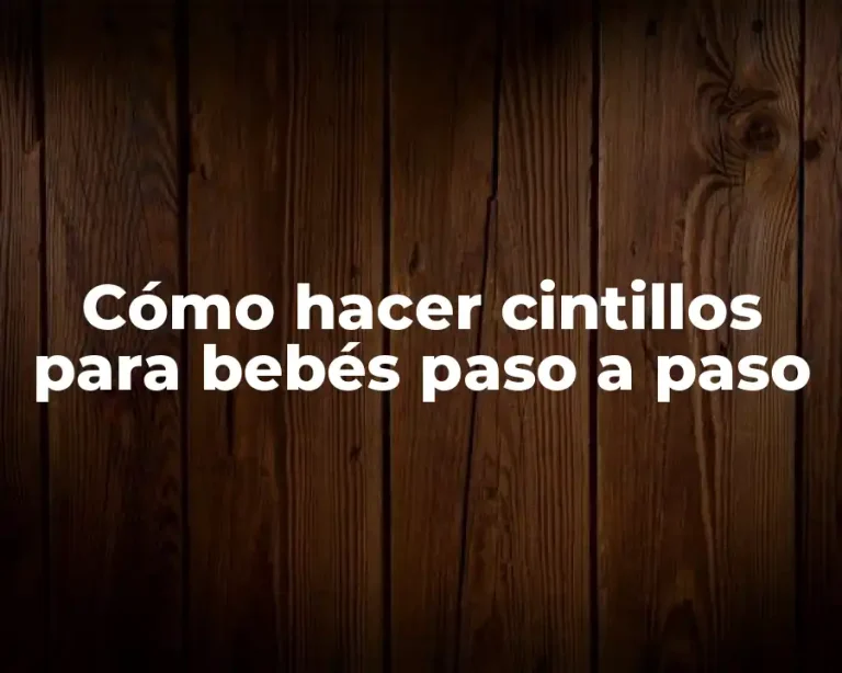 Cómo hacer cintillos para bebés paso a paso
