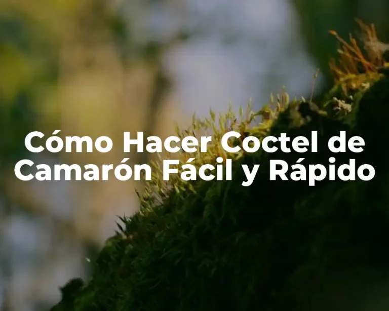 Cómo Hacer Coctel de Camarón Fácil y Rápido