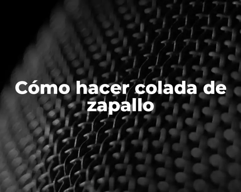 Cómo hacer colada de zapallo