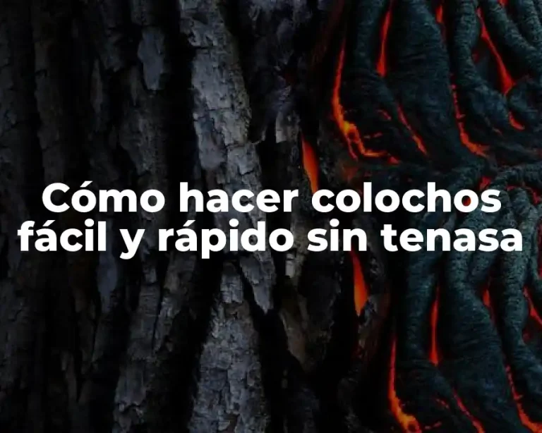 Cómo hacer colochos fácil y rápido sin tenasa