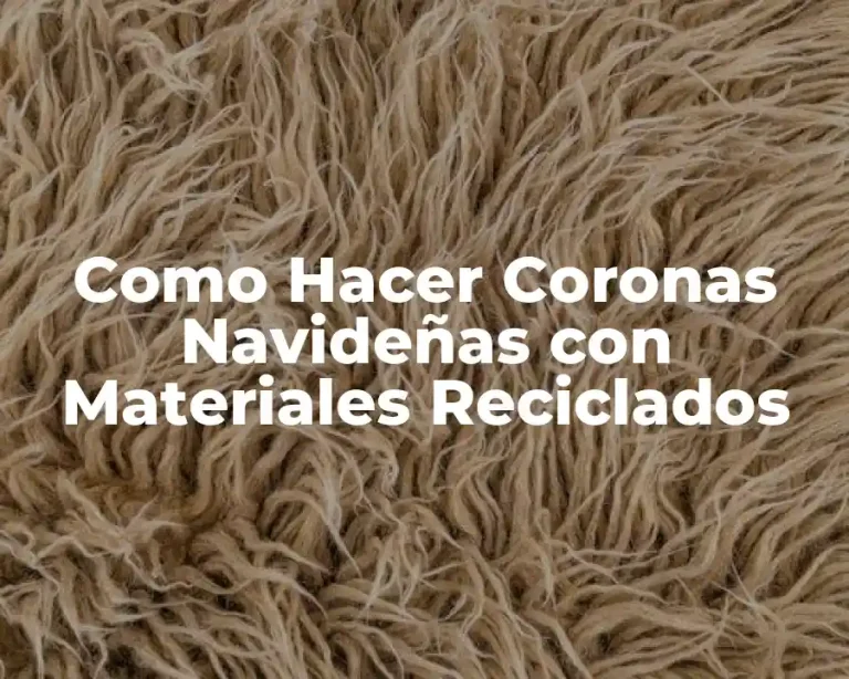 Como Hacer Coronas Navideñas con Materiales Reciclados