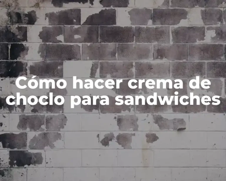 Cómo hacer crema de choclo para sandwiches