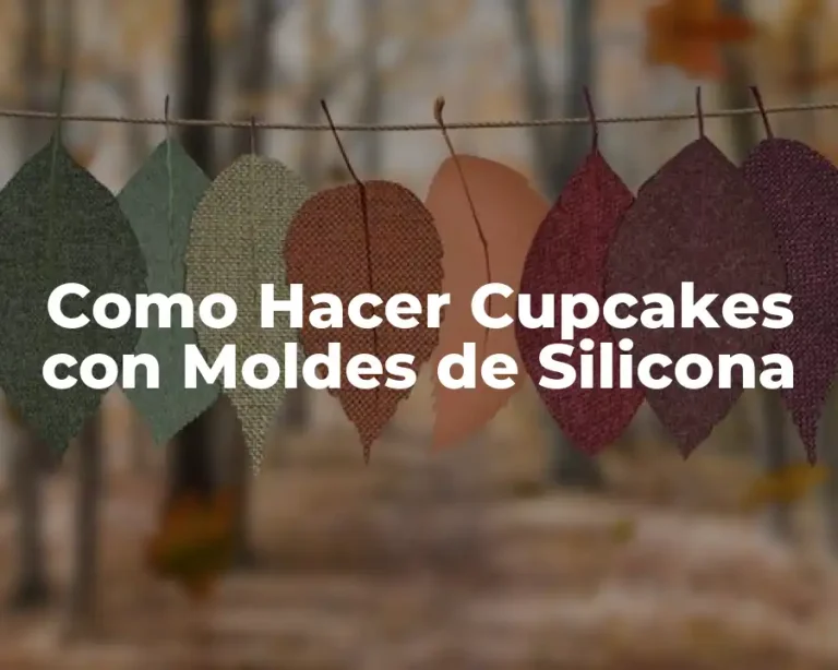Como Hacer Cupcakes con Moldes de Silicona