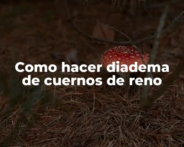 Como hacer diadema de cuernos de reno