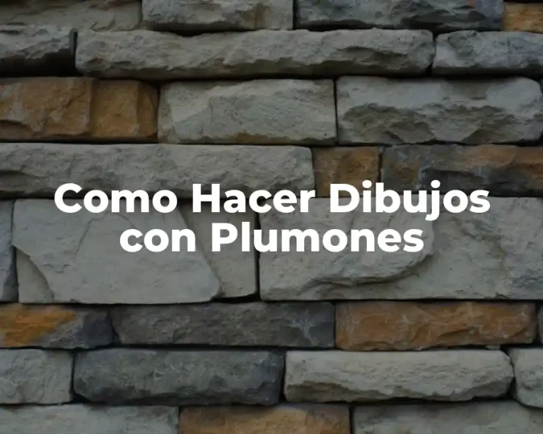 Como Hacer Dibujos con Plumones