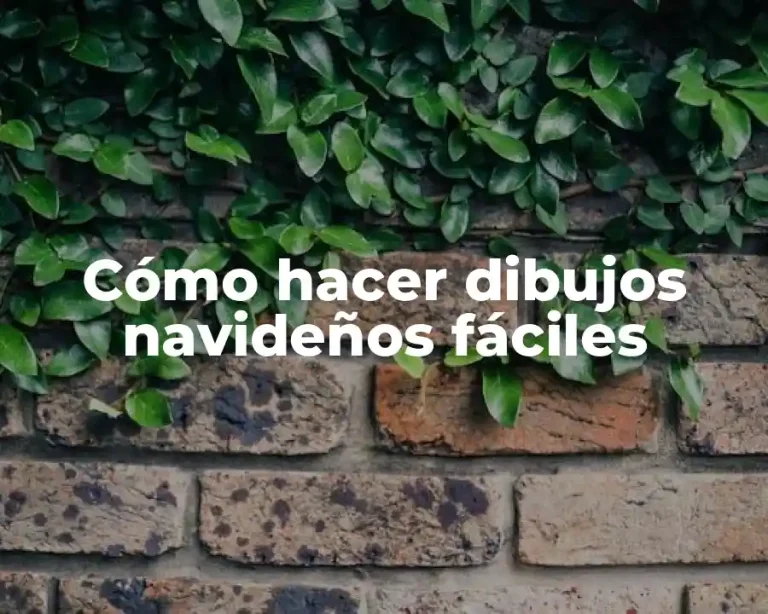 Cómo hacer dibujos navideños fáciles