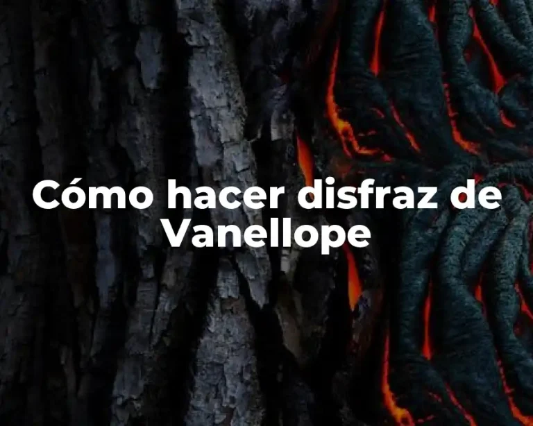 Cómo hacer disfraz de Vanellope