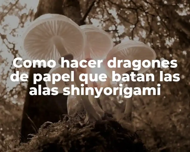 Como hacer dragones de papel que batan las alas shinyorigami