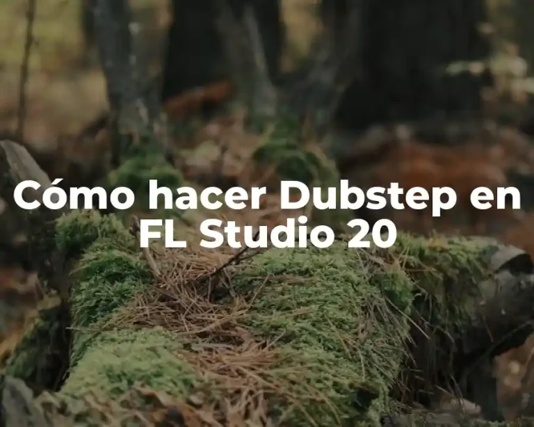 Cómo hacer Dubstep en FL Studio 20