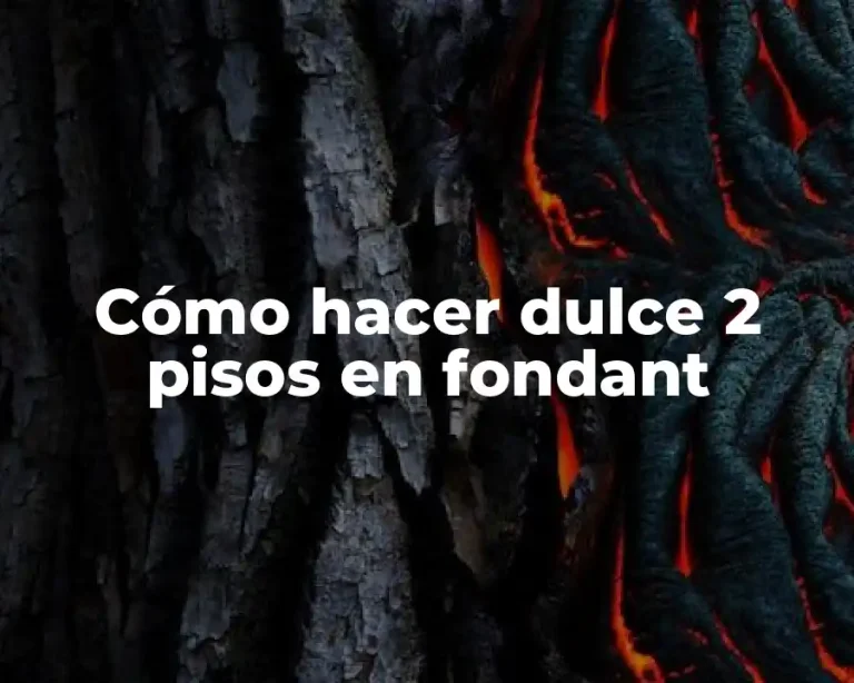 Cómo hacer dulce 2 pisos en fondant