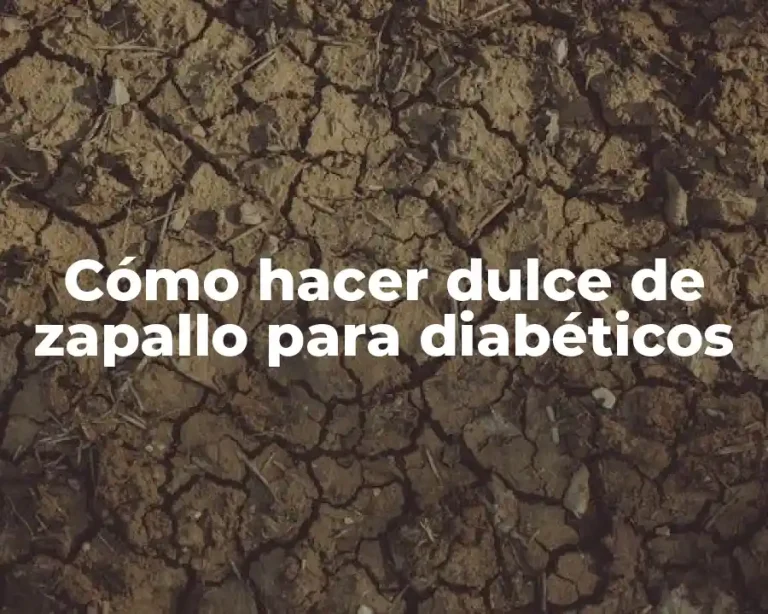 Cómo hacer dulce de zapallo para diabéticos