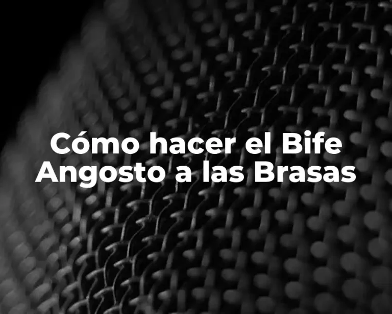 Cómo hacer el Bife Angosto a las Brasas