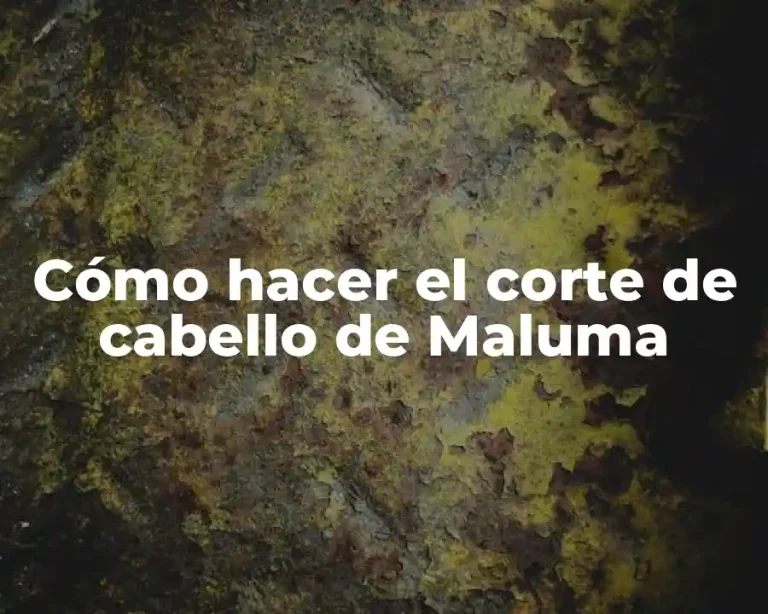 Cómo hacer el corte de cabello de Maluma