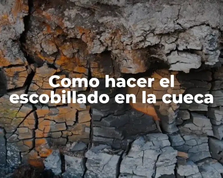 Como hacer el escobillado en la cueca