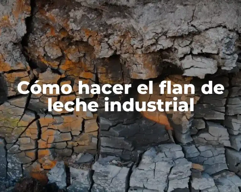 Cómo hacer el flan de leche industrial