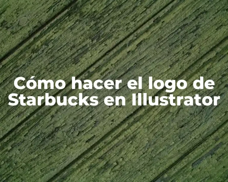Cómo hacer el logo de Starbucks en Illustrator