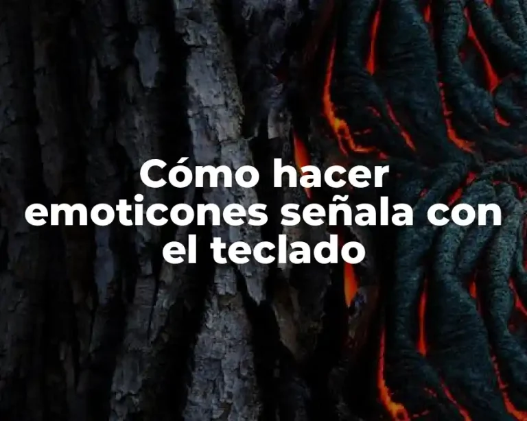 Cómo hacer emoticones señala con el teclado