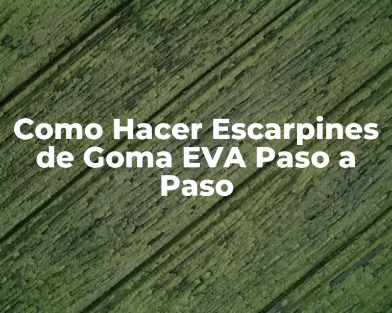 Como Hacer Escarpines de Goma EVA Paso a Paso