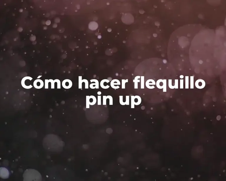 Cómo hacer flequillo pin up